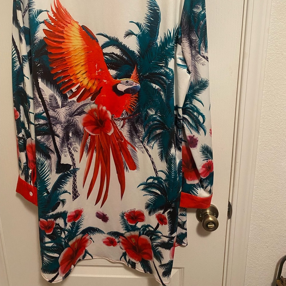 Colorful  shirt dress size xxxl